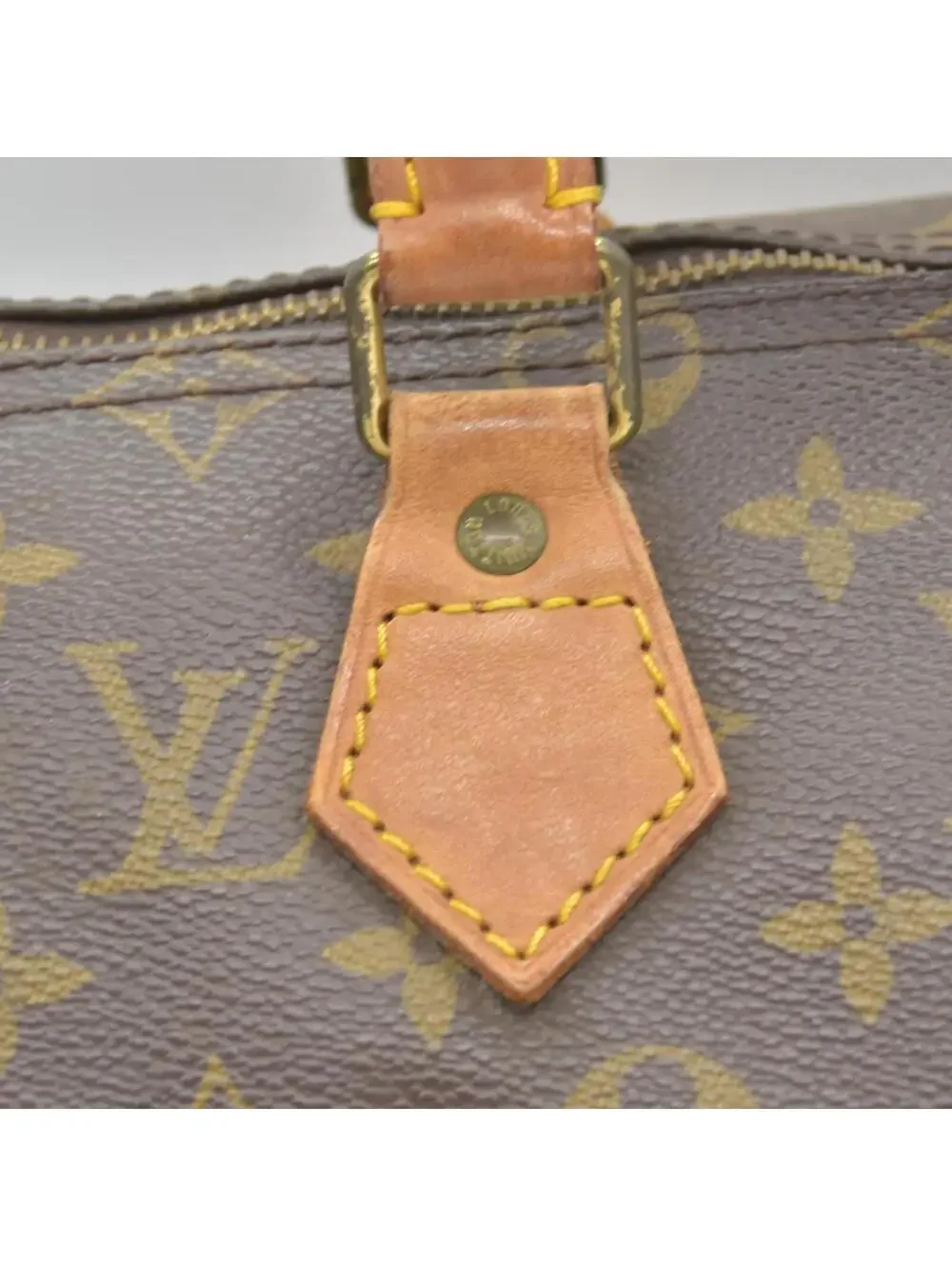 $1490 1989 Louis Vuitton Speedy 25 Brown Monogram MI8911